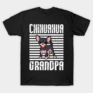 Chihuahua Grandpa Proud Dogs T-Shirt